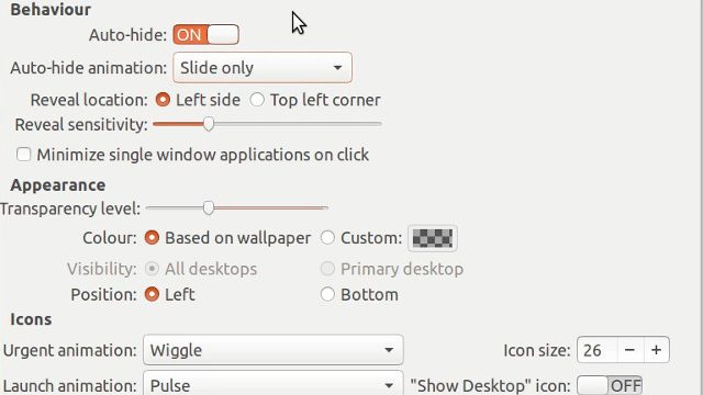 Linux Ubuntu 16.04 ปรับแต่ง Launcher